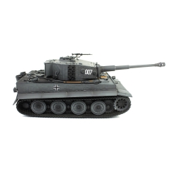 Czołg zdalnie sterowany IR/dźwięk 1:24 German Tiger 1 Late Painted Gray RTR 2.4Ghz - Heng Long 3841-11-L-G